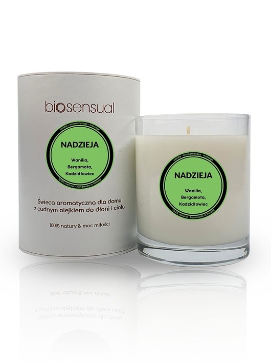 świece zapachowe Świeca do masażu i aromaterapii NADZIEJA 200g