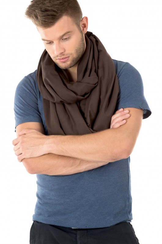 Dzianinowy Komin Tuba Szal BROWNIE CADOaccessories