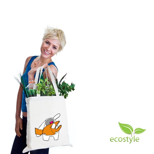 Torba bawełniana ecostyle 020 Duet design