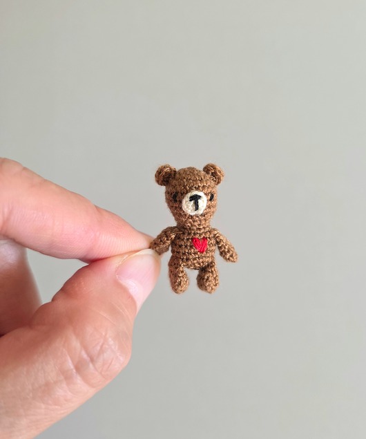 przytulanki dla niemowląt i dzieci Miś kieszonkowy miniaturka