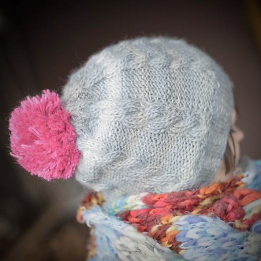 różowy pompon BandaBag