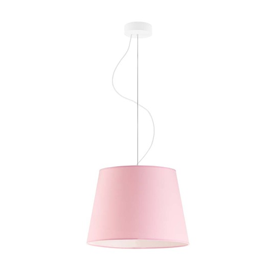 lampy do pokoju dziecka Różowa lampa wisząca do pokoju dziecka TUNIS