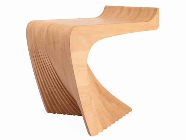 krzesła Krzesło Woodbang Touchey styl parametryczny