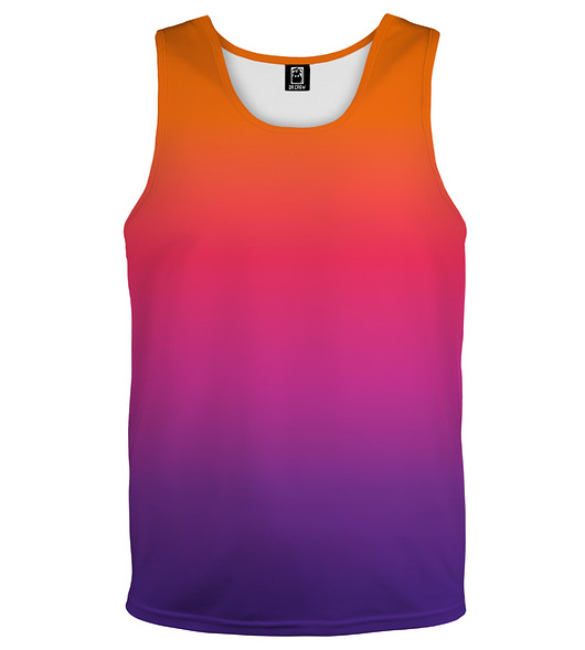 t-shirty męskie DR.CROW Bokserka Męska Ombre Orange Purple