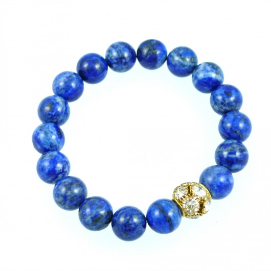Bransoletka 'Lapis Lazuli' labonita