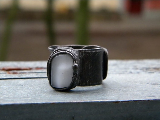 Roman Ancient Ring ;) świetlista biel  Beata Trotter