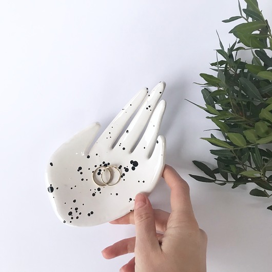 Ceramiczna Dłoń Dalmatyńczyk Maison Fragile
