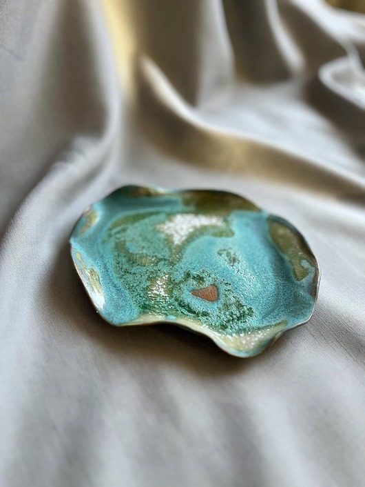 pojemniki na biżuterię Talerzyk ceramiczny Laguna 4