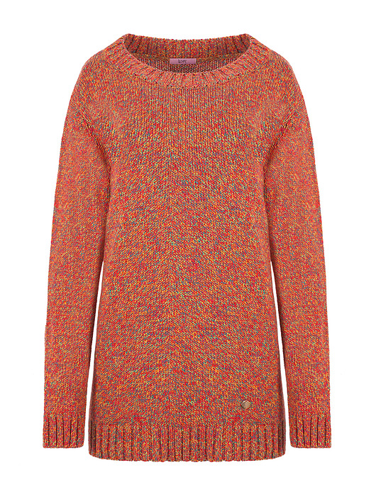 swetry damskie  Kolorowy sweter oversize