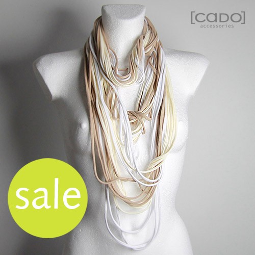 Zamotka Dzianinowy Naszyjnik ALLURE CADOaccessories