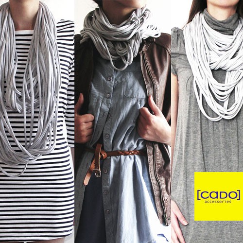 Zamotki Cado - Basic - Lt Gray Melange CADOaccessories