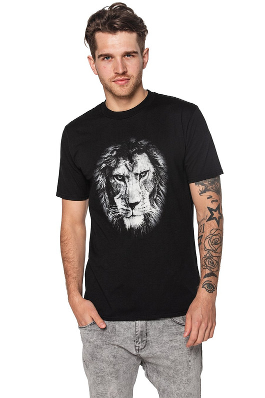 t-shirty męskie T-shirt męski UNDERWORLD Lion