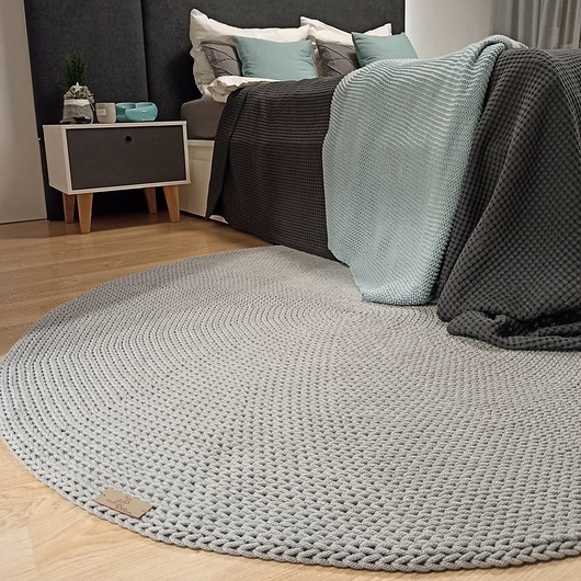 dywany Dywan okrągły ze sznurka ROUND BRAID ECRU