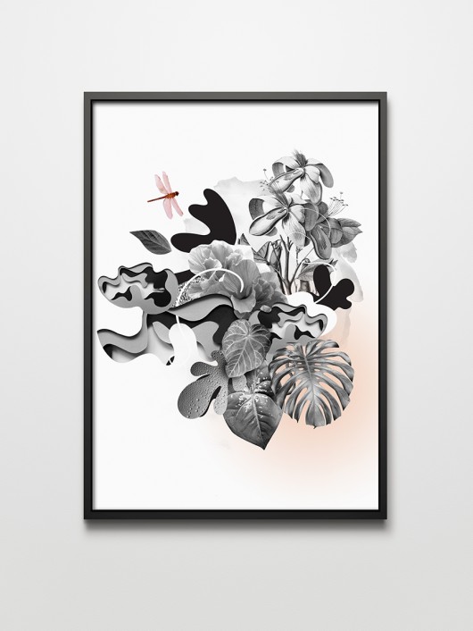 grafiki i ilustracje Autorska grafika Flowers I