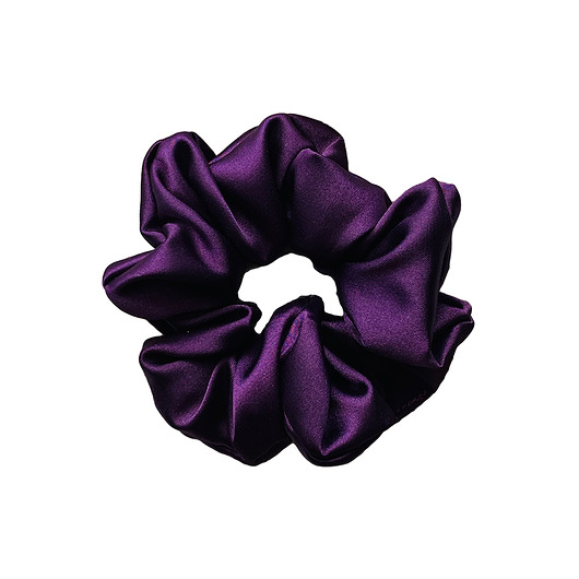 gumki do włosów Satynowa gumka do włosów scrunchie Bakłażan RÓŻNE MODELE