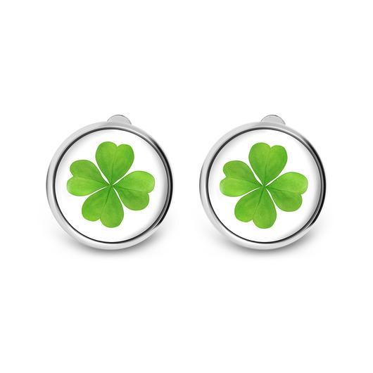 klipsy Klipsy - Koniczynka