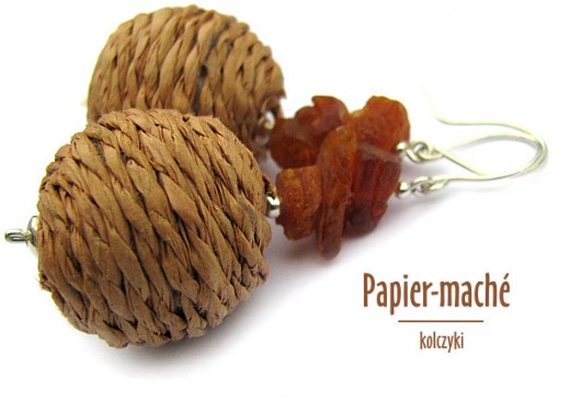 DZIKI BURSZTYN - Papier-maché Marisella