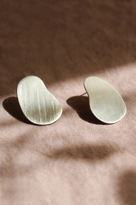 kolczyki z mosiądzu Kolczyki PLAMA No. 1 L