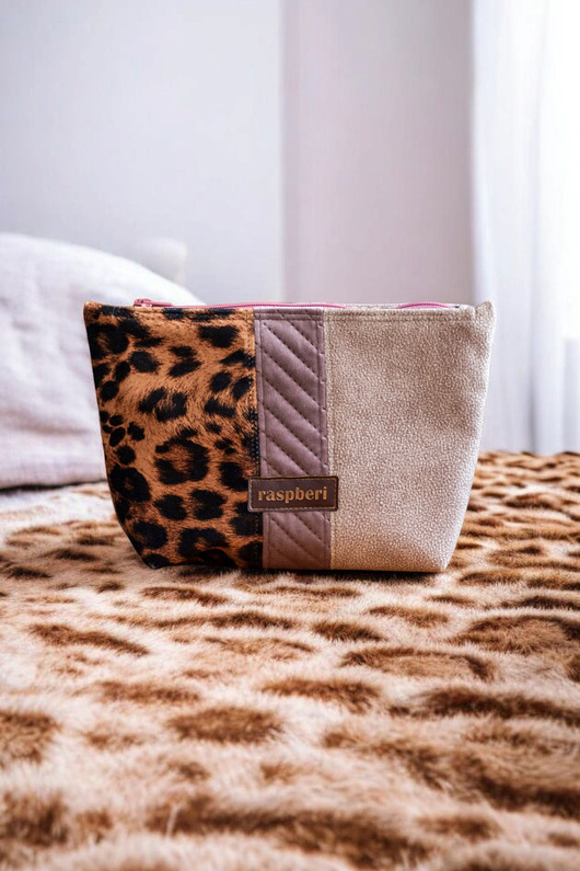 kosmetyczki Kosmetyczka MAXI panterka