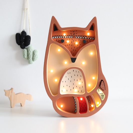 lampy do pokoju dziecka Lampka Lisek