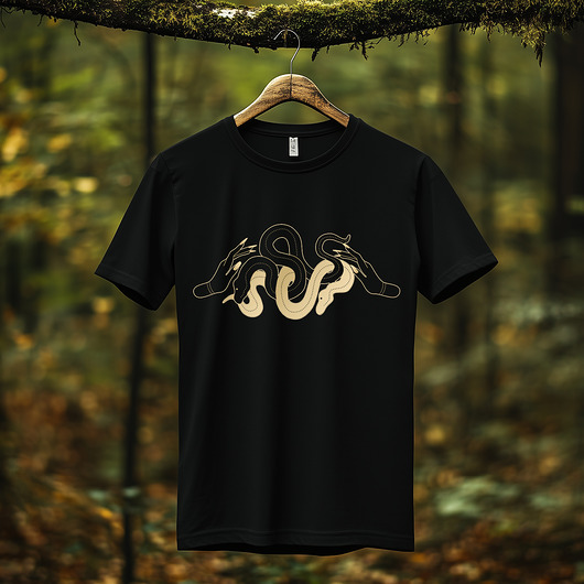 t-shirty męskie Koszulka - Alchemia Symboli, Taniec węży, Wężowa Madonna #22