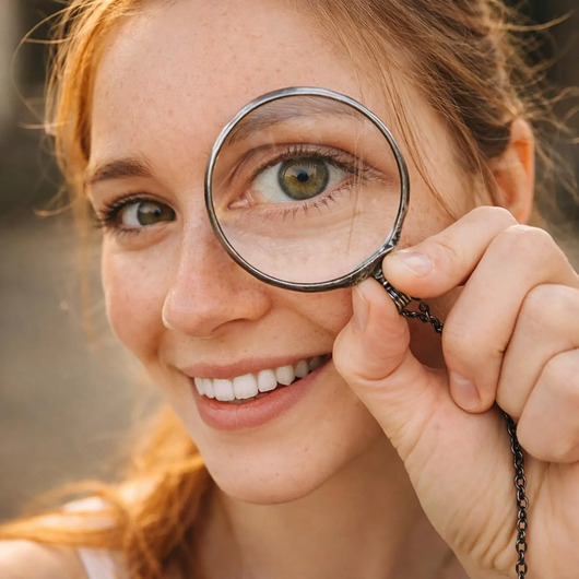 wisiory Naszyjnik Lupa