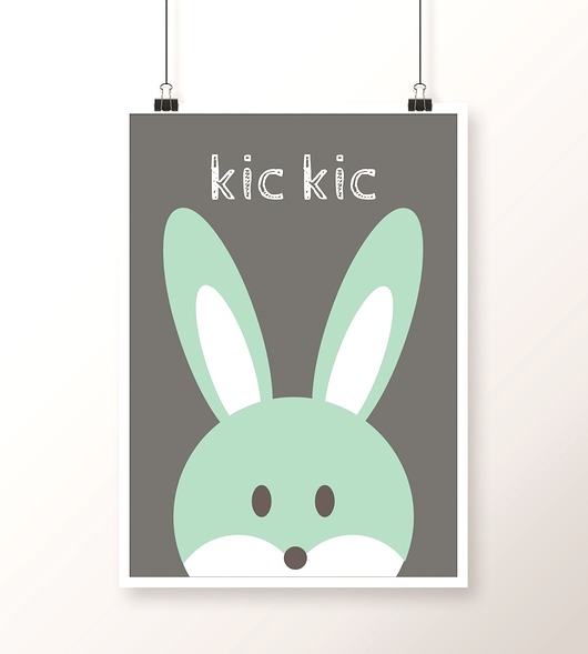 Plakat / KIC KIC - A4 Well Wall