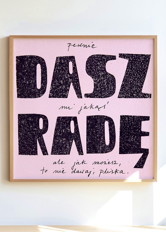 plakaty Plakat Dasz radę