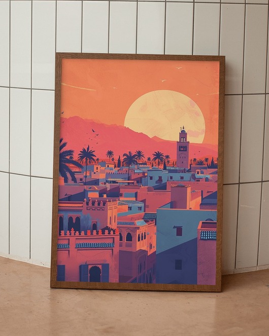 plakaty Plakat - Marrakesz