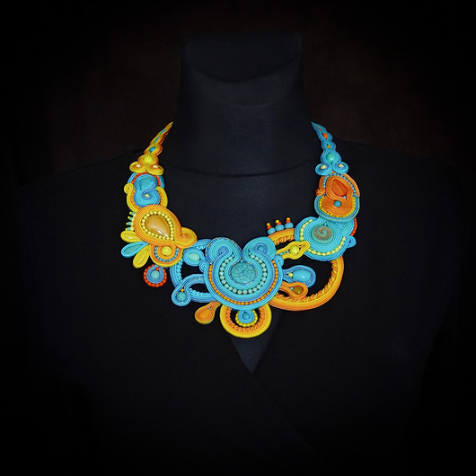 kolie Summer - naszyjnik soutache