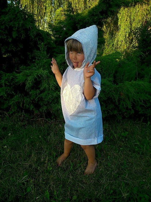 Sukienka z koronką Mizerki Kids