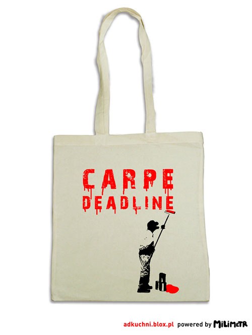 CARPE DEADLINE torba ekologiczna milimetr