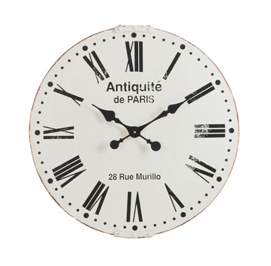Zegar ścienny Antiquite de Paris,metal,61 cm Home Design
