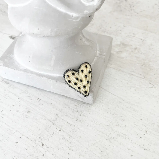 broszki Broszka mini SERCE 56 przypinka miłość pin