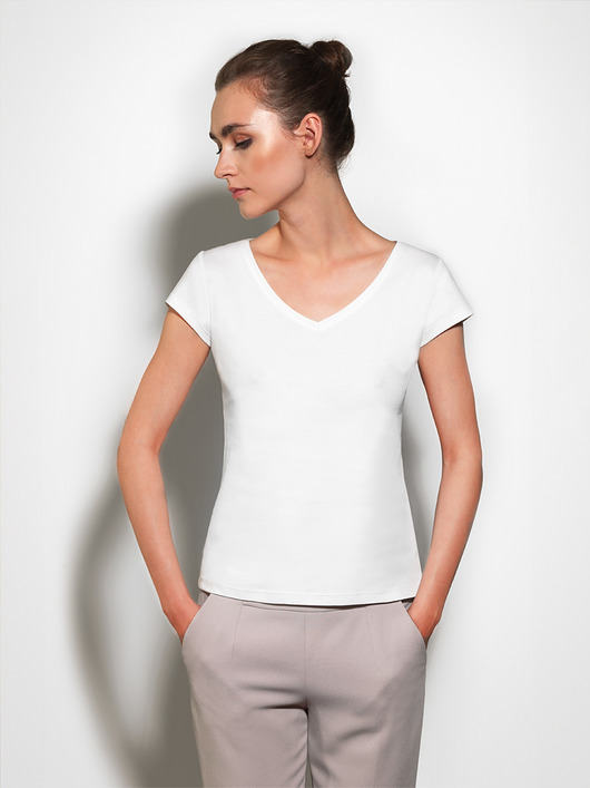 White B-shirt MAAM 2 MAAM