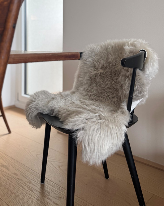 dywany Skóra owcza naturalna Taupe rozmiar XL 110-120cm dywan naturalny