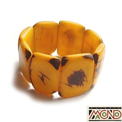 Bransoletka z kolumbijskiej palmy tagua (k060) Galeria Macondo
