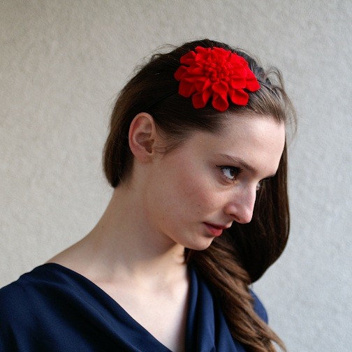 Czerwona dalia PSPG