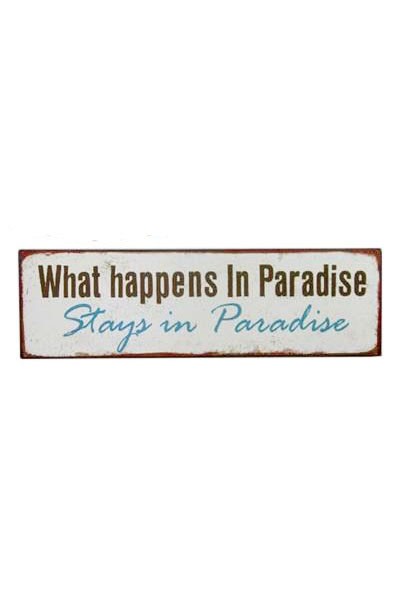 Szyld Paradise MIA home