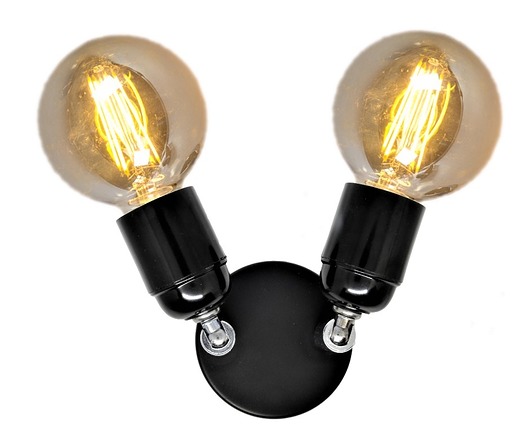 Kinkiet loft Edison vintage 2 4FunDesign