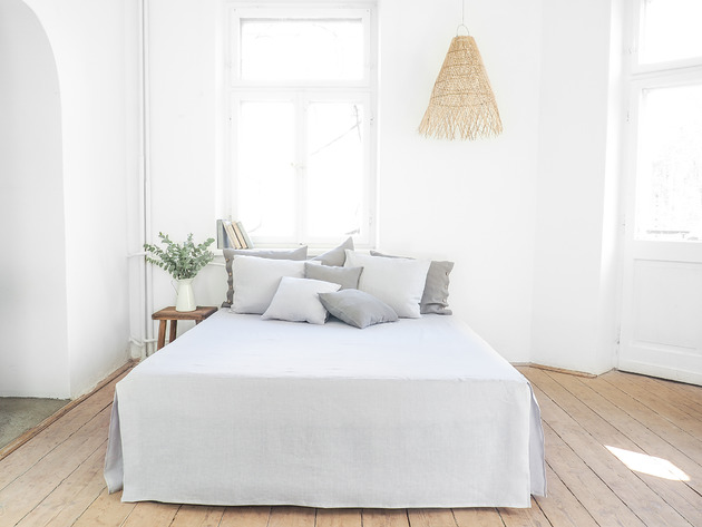 koce i narzuty Lambrekin Classic LIGHT GRAY