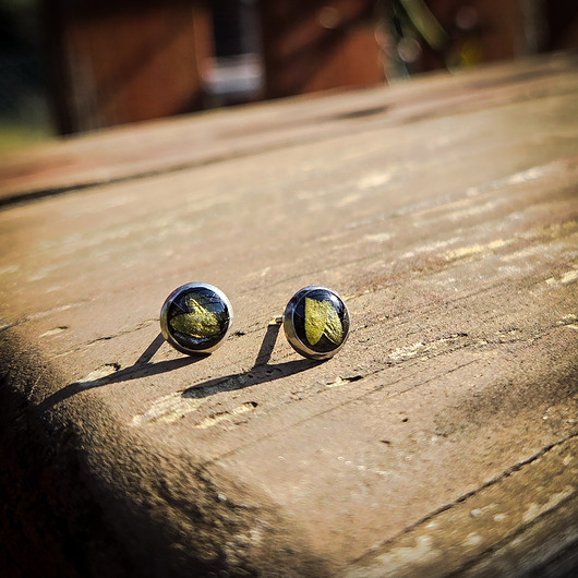 kolczyki z żywicy Klasyczne kolczyki