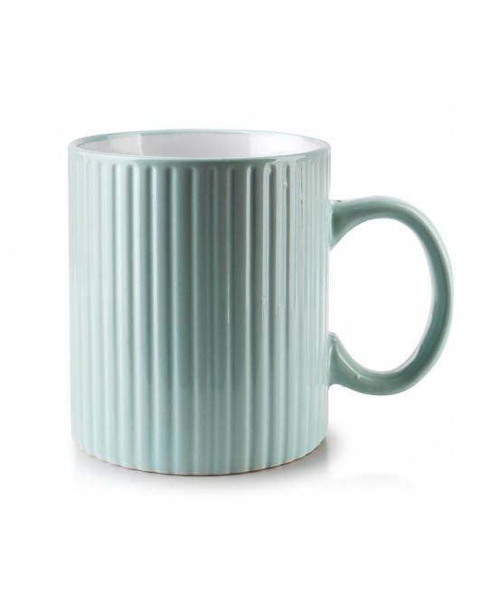 Kubk Ceramiczny Stripes Miętowy MIA home