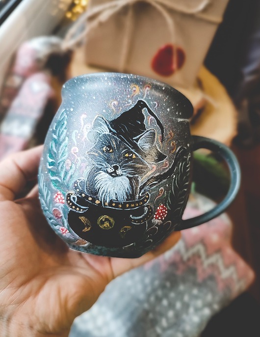 kubki Kubek kociołek - wilk