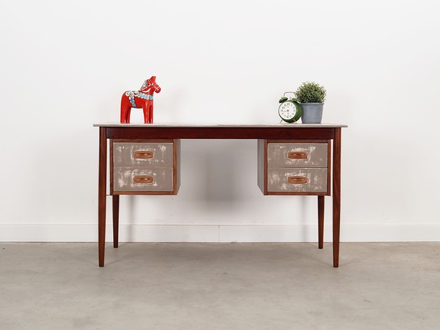 biurka Biurko tekowe, duński design, lata 60, produkcja: Dania
