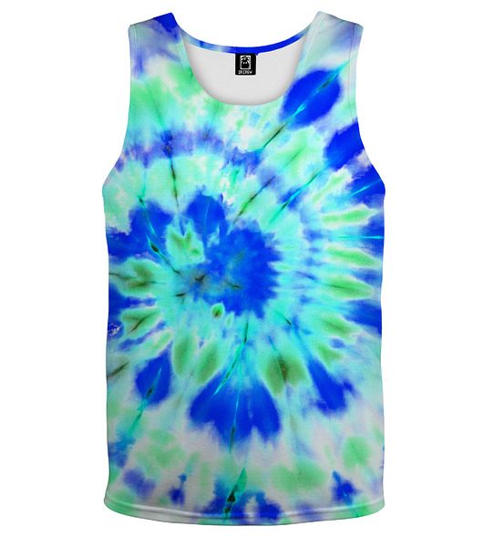 t-shirty męskie DR.CROW Bokserka Męska Tie Die Green
