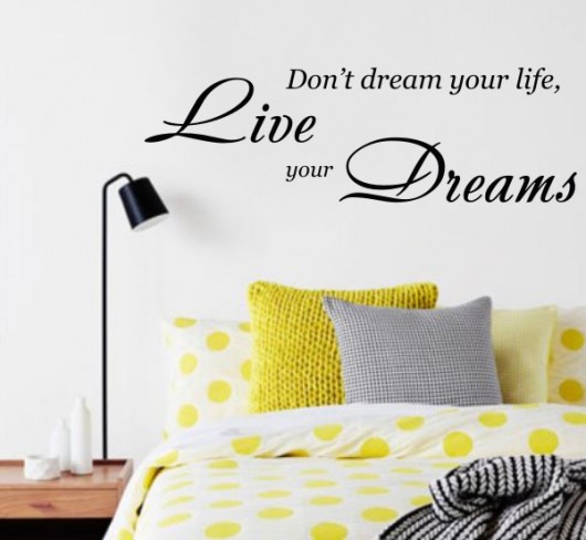 Live your Dreams naklejka Tulis