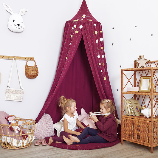 namioty i tipi dla dzieci Baldachim, namiot wiszący - BURGUNDY