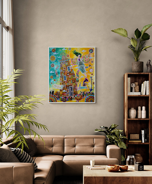 obrazy Giclee "Kawa o smaku morza"