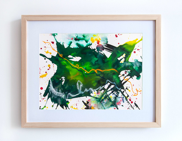 obrazy ORYGINAŁ - Stain No.9 - 30 x 40 cm